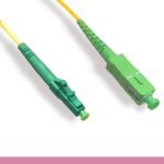 OS2 Simplex Single-Mode LC/APC to SC/APC 9 /125 Fiber Optic Cable