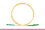 OS2 Simplex Single-Mode LC/APC to SC/APC 9 /125 Fiber Optic Cable - Image 2