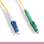 OS2 Simplex Single-Mode LC/UPC to LC/APC 9 /125 Fiber Optic Cable