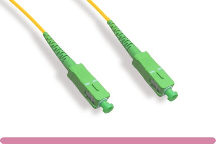 OS2 Simplex Single-Mode SC/APC to SC/APC 9 /125 Fiber Optic Cable