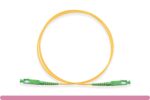 OS2 Simplex Single-Mode SC/APC to SC/APC 9 /125 Fiber Optic Cable - Image 2