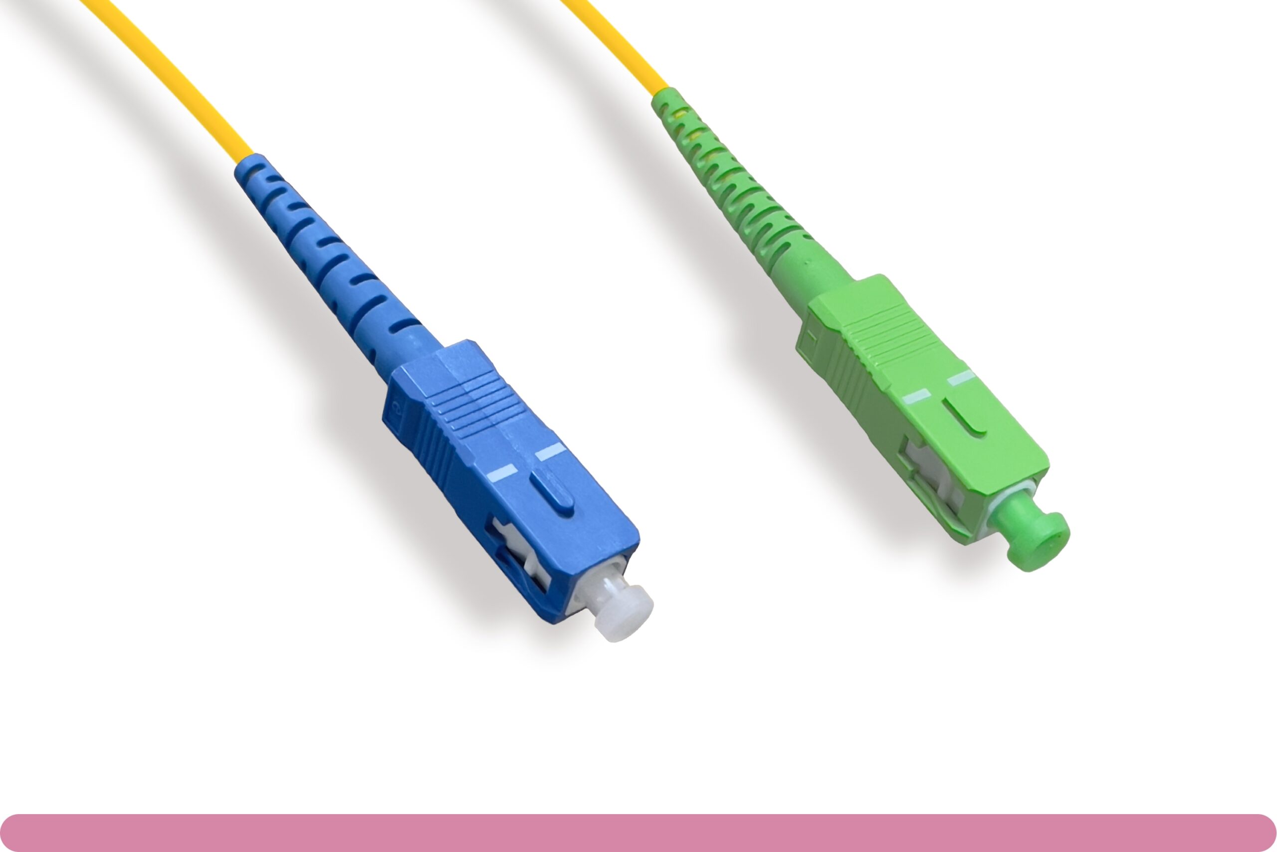 12ss-scusca-xx_1.jpg OS2 Simplex Single-Mode SC/UPC to SC/APC 9 /125 Fiber Optic Cable - Image 1