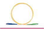 OS2 Simplex Single-Mode SC/UPC to SC/APC 9 /125 Fiber Optic Cable - Image 2