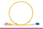 OS2 Short Boot 9/125 LC/ST UPC Duplex Single Mode Fiber Optic Cable - Image 2