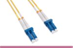 OS2 Short Boot 9/125 LC/LC UPC Duplex Single Mode Fiber Optic Cable