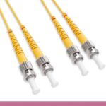 OS2 Short Boot 9/125 ST/ST UPC Duplex Single Mode Fiber Optic Cable
