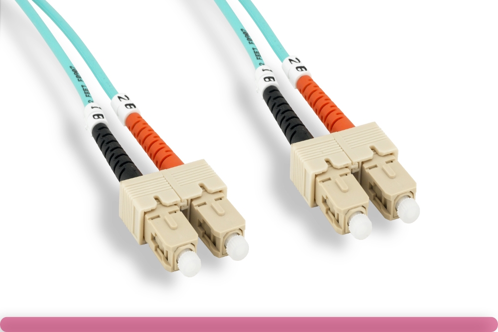16fp-10-scsc-xx_2.jpg OM3 SC/SC 10G Multi-Mode Fiber Cable - Image 1