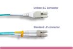 LC/LC Uniboot OM3 10G Multi-Mode Fiber Cable - Image 2