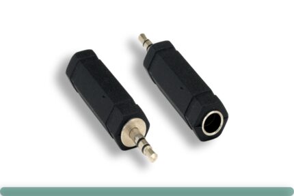 3.5mm Stereo M to 6.3mm (1/4") Stereo F Adapter