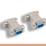DB9 F to DB9 F Molded Gender Changer
