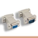 DB9 F to HD15 M VGA Adapter