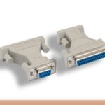 DB9 F to DB25 F Serial Loopback Tester