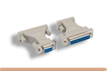 DB9 F to DB25 F Serial Loopback Tester