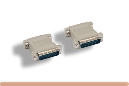 DB25 M to DB25 M Molded Gender Changer