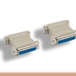 DB25 F to DB25 F Molded Gender Changer