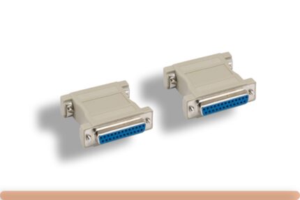 DB25 F to DB25 F Molded Gender Changer