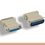 DB25 F to CN36 M Parallel Printer Adapter