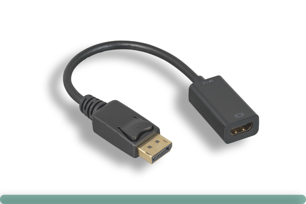 30dp-hm200-4k.jpg 4K DisplayPort to HDMI Adapter - Image 1
