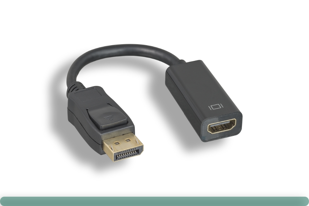 30dp-hm200_1_1.jpg DisplayPort to HDMI Adapter with Latch - Image 1