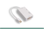 3 in 1 Mini DisplayPort to HDMI / DVI / VGA Adapter