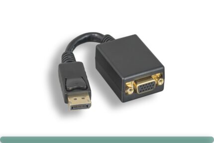 DisplayPort to VGA Adapter with Latch