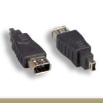 IEEE1394a 6P to 4P Adapter