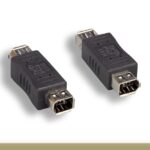 IEEE-1394a 6P to 6P Gender Changer