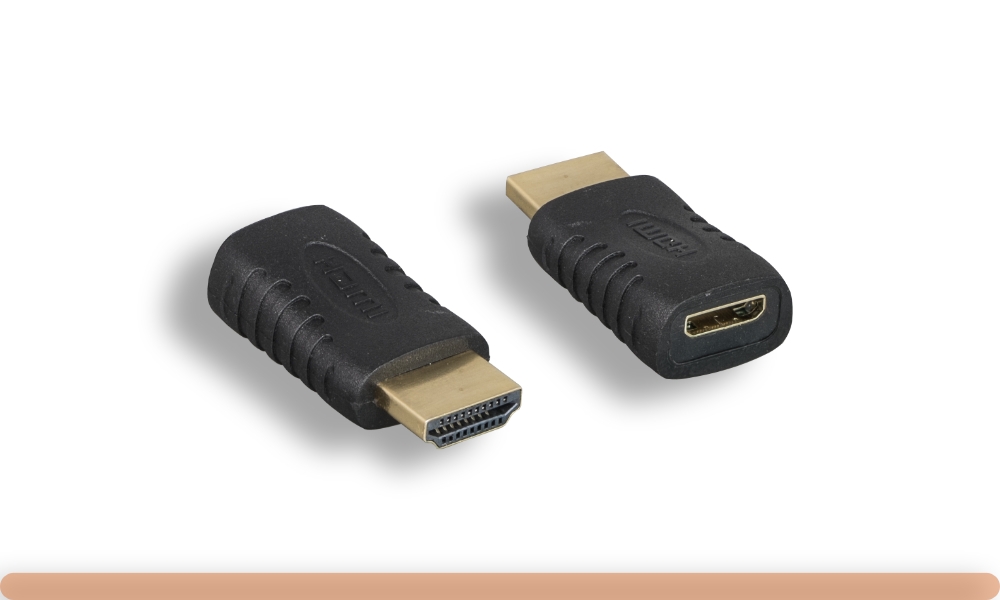 30hm-ac200-a.jpg HDMI Male to Mini HDMI Female Adapter - Image 1