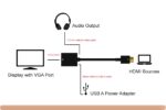 HDMI to VGA Converter with Audio and Power - Image 3