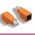 RJ-45 Male / Female Crossover Adapter