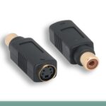 S-Video F to RCA F Adapter