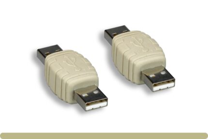 USB 2.0 A Male / Male Gender Changer