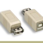 USB 2.0 Type AF to BF Adapter