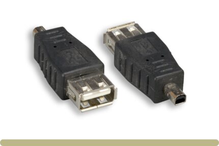 USB 2.0 AF / Mini 4 Pin Adapter