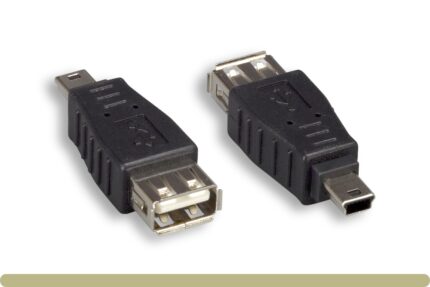 USB 2.0 AF / Mini 5 Pin Adapter