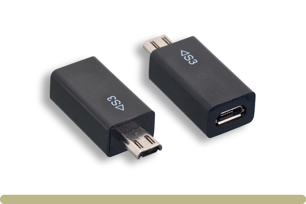 30u2-m0511.jpg USB Micro 5 Pin to 11 Pin MHL Adapter - Image 1
