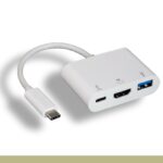 USB 3.1 Type C to USB 3.0 / HDMI / Type C Charging Adapter