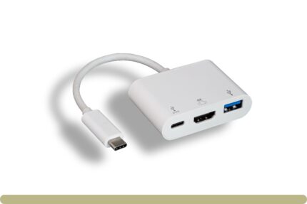 USB 3.1 Type C to USB 3.0 / HDMI / Type C Charging Adapter
