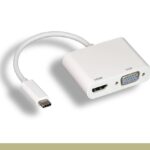 USB 3.1 Type C to HDMI + VGA Adapter