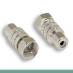 F-Type M to RCA F Adapter