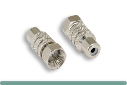 F-Type M to RCA F Adapter