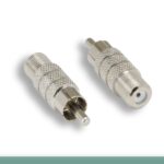 F-Type F to RCA M Adapter