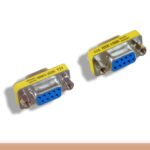 DB9 F to DB9 F Mini Gender Changer