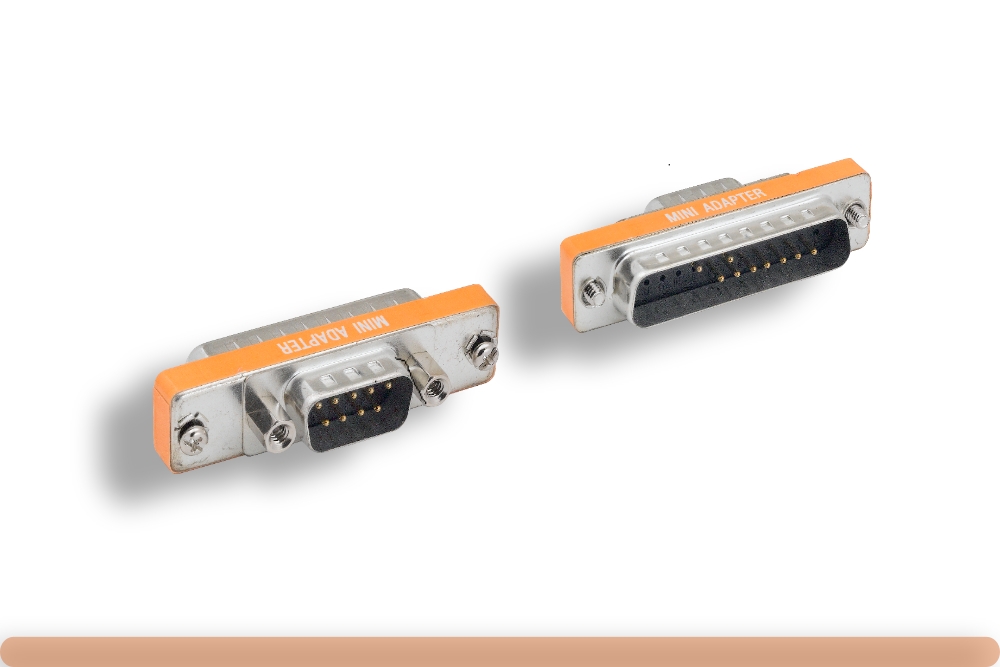 31d1-26100.jpg DB9 M to DB25 M AT Modem Mini Adapter - Image 1