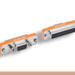 DB9 F to DB25 F AT Modem Mini Adapter
