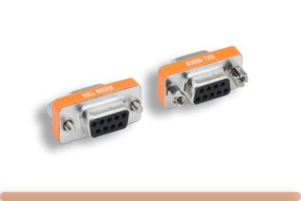DB9 F/F Null Modem Mini Adapter