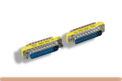 DB25 M to DB25 M Mini Gender Changer