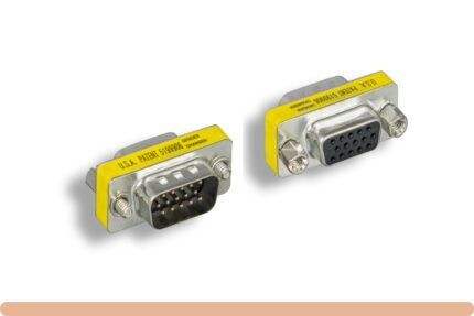 HD15 M to HD15 F VGA Port Saver