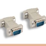 HD15 M to HD15 M VGA Molded Gender Changer