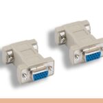 HD15 F to HD15 F VGA Molded Gender Changer